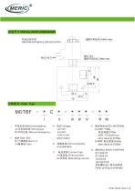 Spool hydraulic directional control valve MDTBF-*C*-2