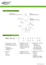 Spool hydraulic directional control valve MSV-08-33-2