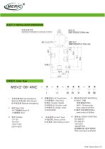 Spool hydraulic directional control valve MSV2-08-4NC-2