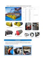 Rubber Lagging Belt Conveyor Drum Pulley for Belt Conveyor System - 1