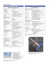 Hot Tap Closed Pipe Velocity Profiler datasheet - 2