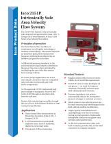 Isco 2151P  Intrinsically Safe  Area Velocity  Flow System - 1