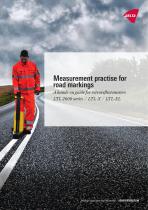 Measurement practise for road markings - 1