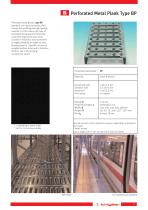 PERFORATED METAL PLANK TYPE BZ - 5