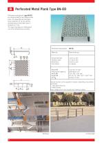 PERFORATED METAL PLANK TYPE BZ-GP - 10