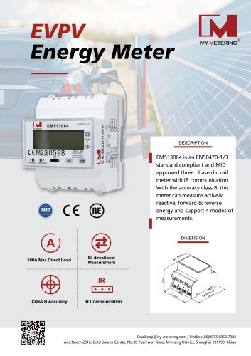 IVY EVPV Energy Meter EM513084
