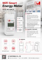 IVY Single Phase Two Wires WiFi Meter EM114084-01