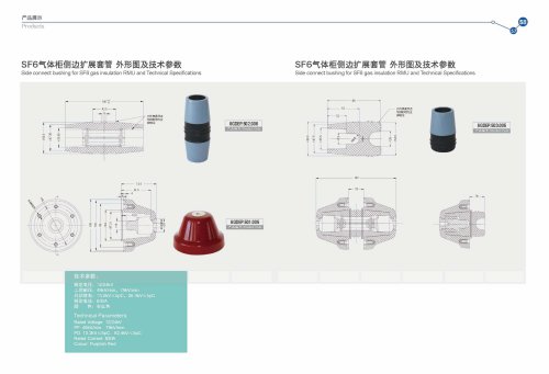 Busbar Bushing for SF6 Cabinet