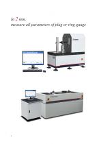 Universal Thread Measuring Machines  Brochure of SJ5200/SJ5300/SJ5500 - 2