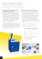 Filter Testing for Air Filters and Filter Media - Borchure-4
