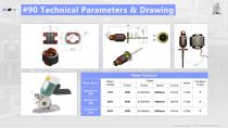 The Cloth Cutting Machine Motor ( Rotor and Stor ) Catalogue from BG Motor-12