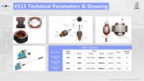 The Cloth Cutting Machine Motor ( Rotor and Stor ) Catalogue from BG Motor-20