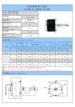 The DC Brushed Motor Catalogo From Ningbo BG Motor Factory - 12