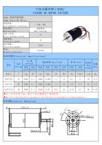 The DC Brushed Motor Catalogo From Ningbo BG Motor Factory - 2