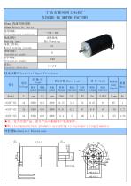 The DC Brushed Motor Catalogo From Ningbo BG Motor Factory - 5