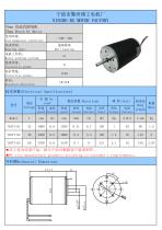 The DC Brushed Motor Catalogo From Ningbo BG Motor Factory - 6