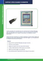 FIXED TYPE DOPPLER ULTRASONIC FLOWMETER - 2