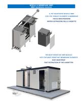 MBR membranes modules Model : E-BOX MBR - 5