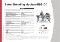 Batter Breading Machine RBE-04