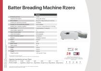 Batter Breading Machine Rzero-1