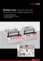 BioShake series - High-speed mixer and thermal mixer for small and very small volumes in microplates and reaction tubes - 1