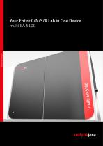 multi EA 5100: for C/N/S/Cl Micro-Elemental Analysis-1