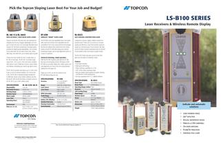 Laser Receivers & Wireless Remote Display LS-B100/110W - 1