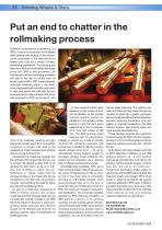 Ending chatter in the rollmaking process  using SBS Dynamic Balancers - 1