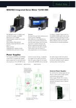 The MAC motor®. AC-servo motors with integrated driver MAC400 to MAC3000 - 5