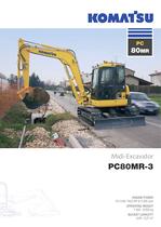 Midi Excavators PC80MR-3-1