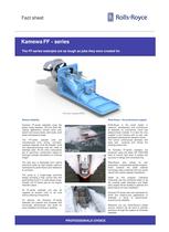 Fact sheet - FF-Series Waterjets Link opens in a new window - 1