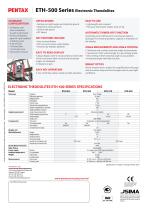 ETH-500 Series Electronic Theodolites - 2