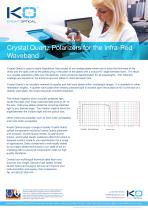 Quartz Crystal (SiO2) for infrared polarisers - 2
