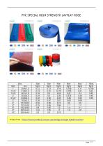 PVC SPECIAL HIGH STRENGTH LAYFLAT HOSE - 1