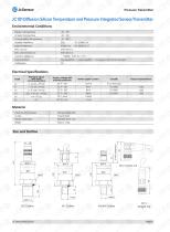 JC101 Diffusion Silicon Temperature and Pressure Integrated Sensor/Transmitter - 2