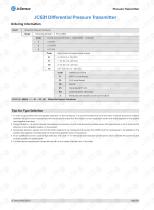 JC631 Differential Pressure Transmitter - 2