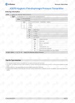 JC670 Hygienic Flat-diaphragm Pressure Transmitter - 2