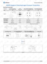 JC670 Hygienic Flat-diaphragm Pressure Transmitter - 3