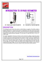 BYPASS ROTAMETER - 1