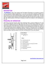 GLASS TUBE ROTAMETER - 2