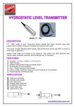 LEVEL TRANSMITTER - 1