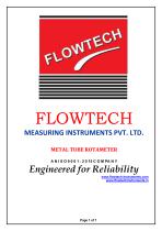 METAL TUBE ROTAMETER- ANALOG TYPE - 1