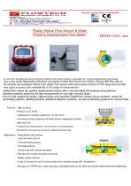 PLASTIC HELICAL FLOW METER - 1