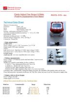 PLASTIC HELICAL FLOW METER - 2