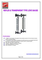 REFLEX LEVEL GAUGE - 1