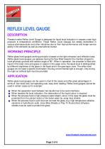 REFLEX LEVEL GAUGE - 3