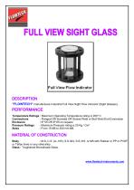 SIGHT GLASS INDICATOR - 1