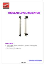 TUBULAR LEVEL INDICATOR - 1