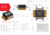 10kW-20kW Planar Transformers | Size 900 - 1