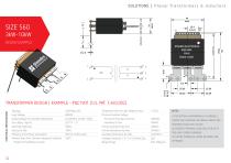 3kW-10kW Planar Transformers | Size 560 - 1